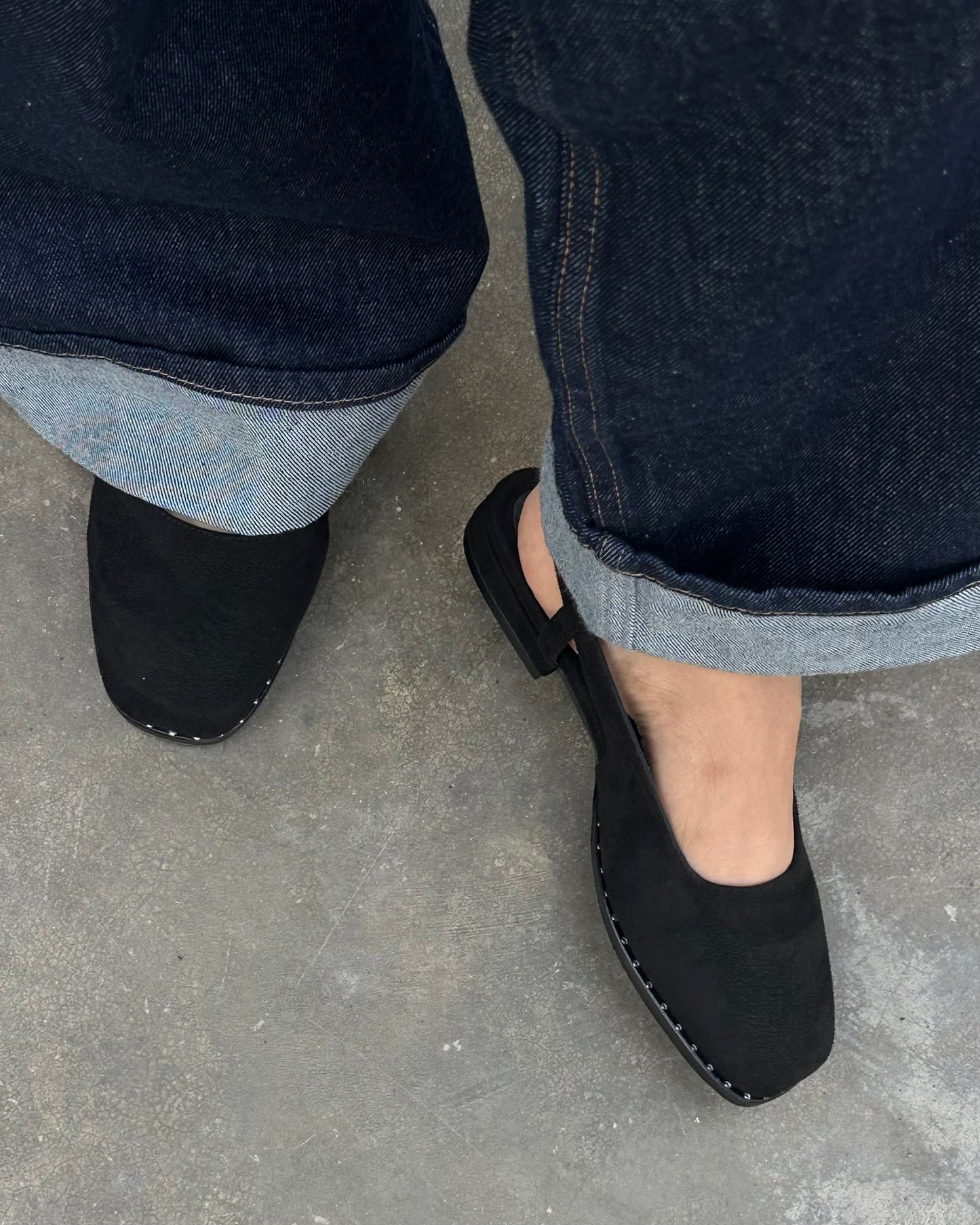 Slingbacks Mae Black