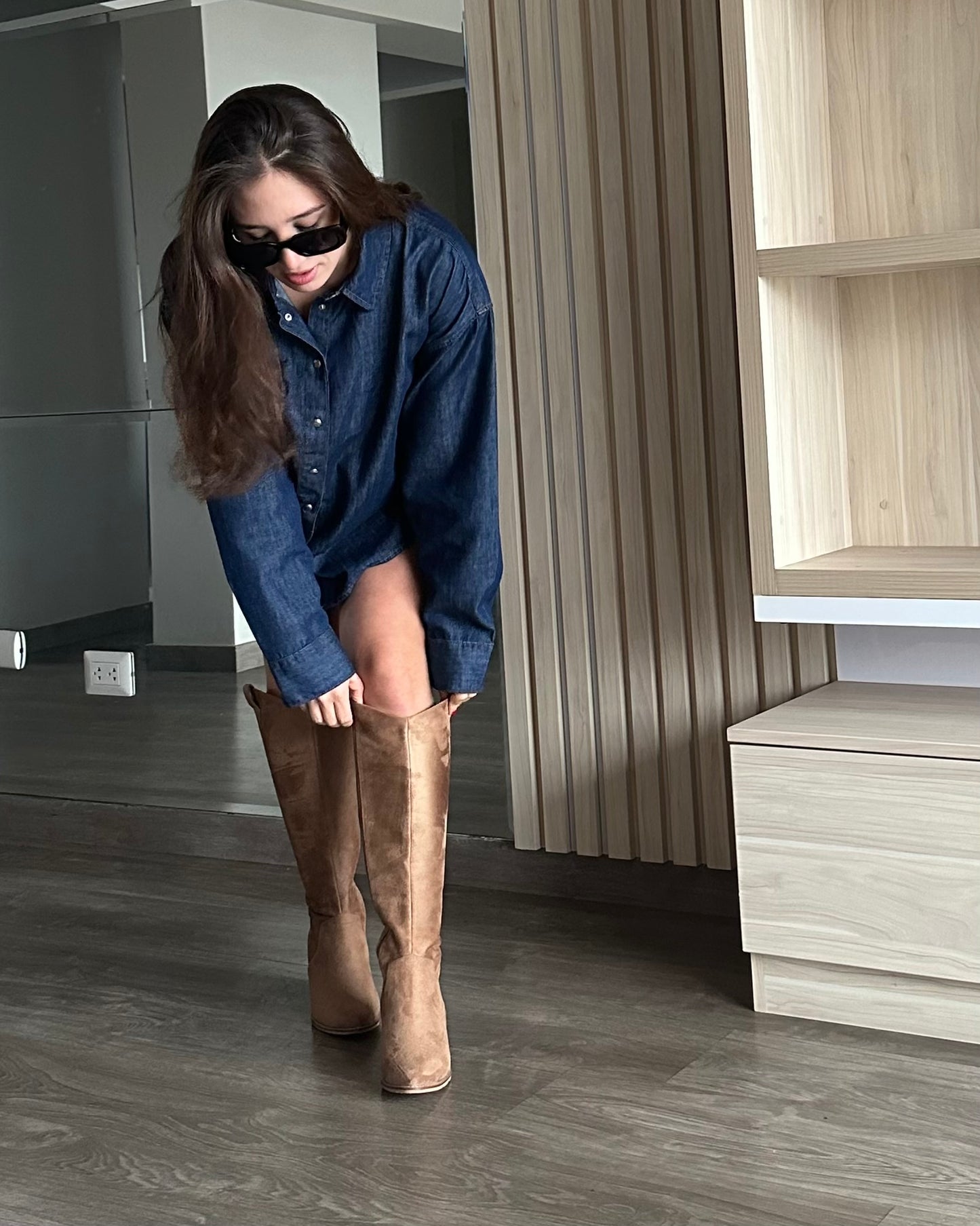Botas Gizem Camel