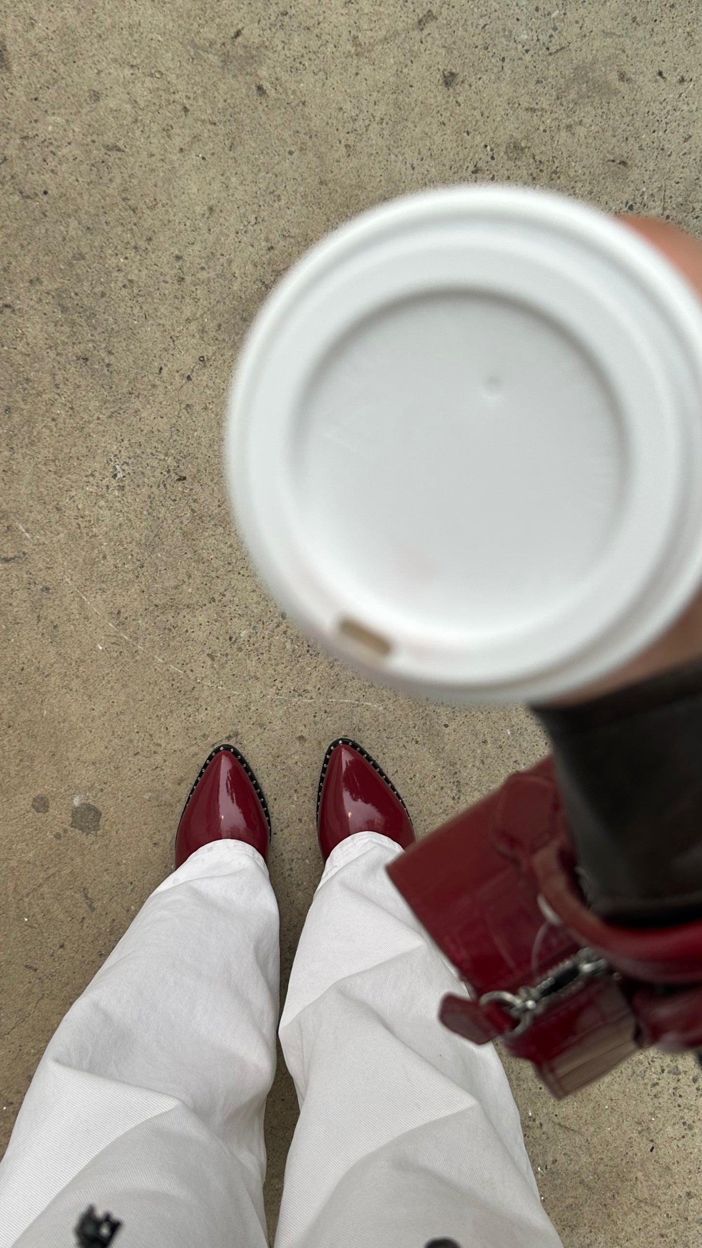 Botas Leah Red Wine