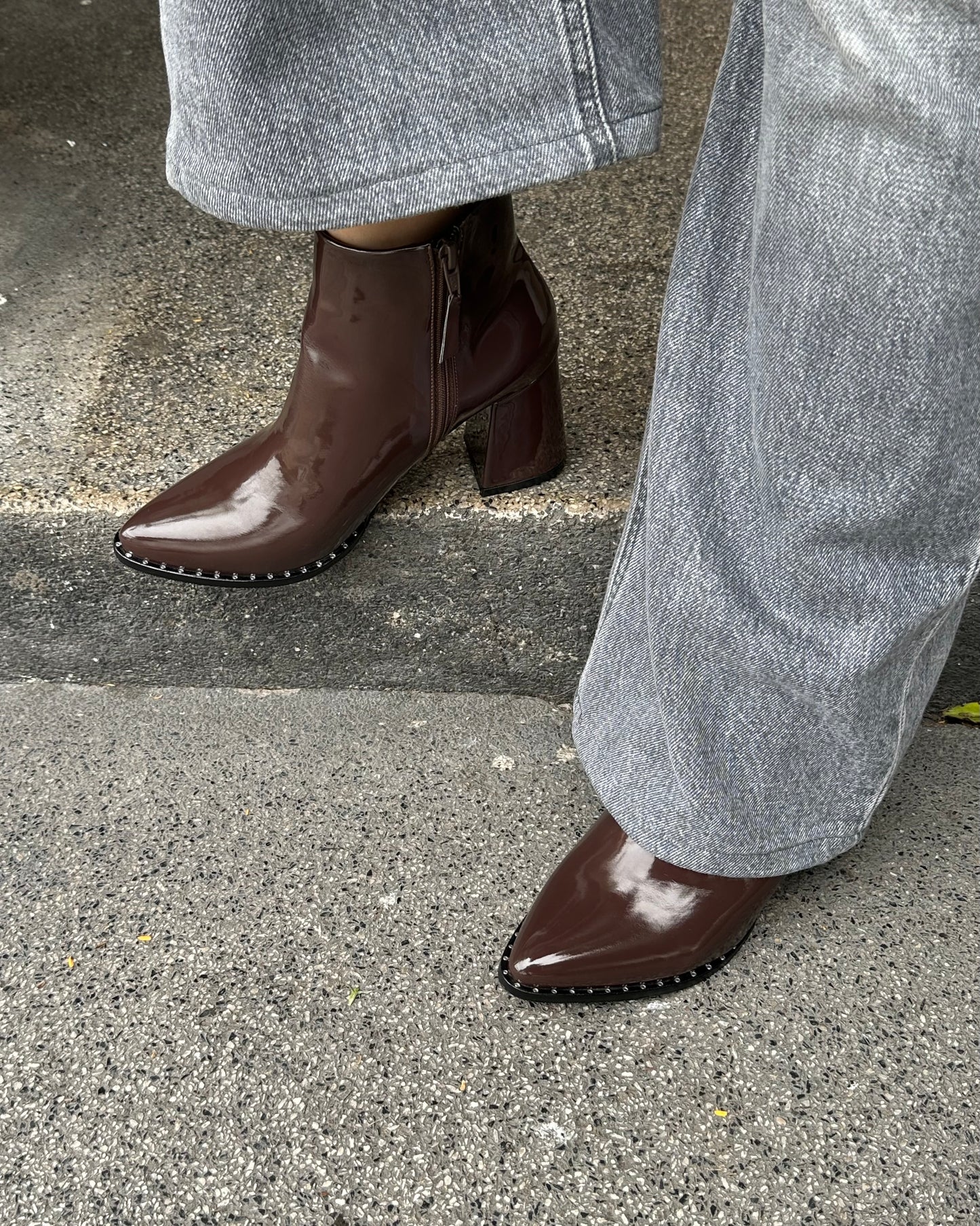 Botas Leah Brown Choco