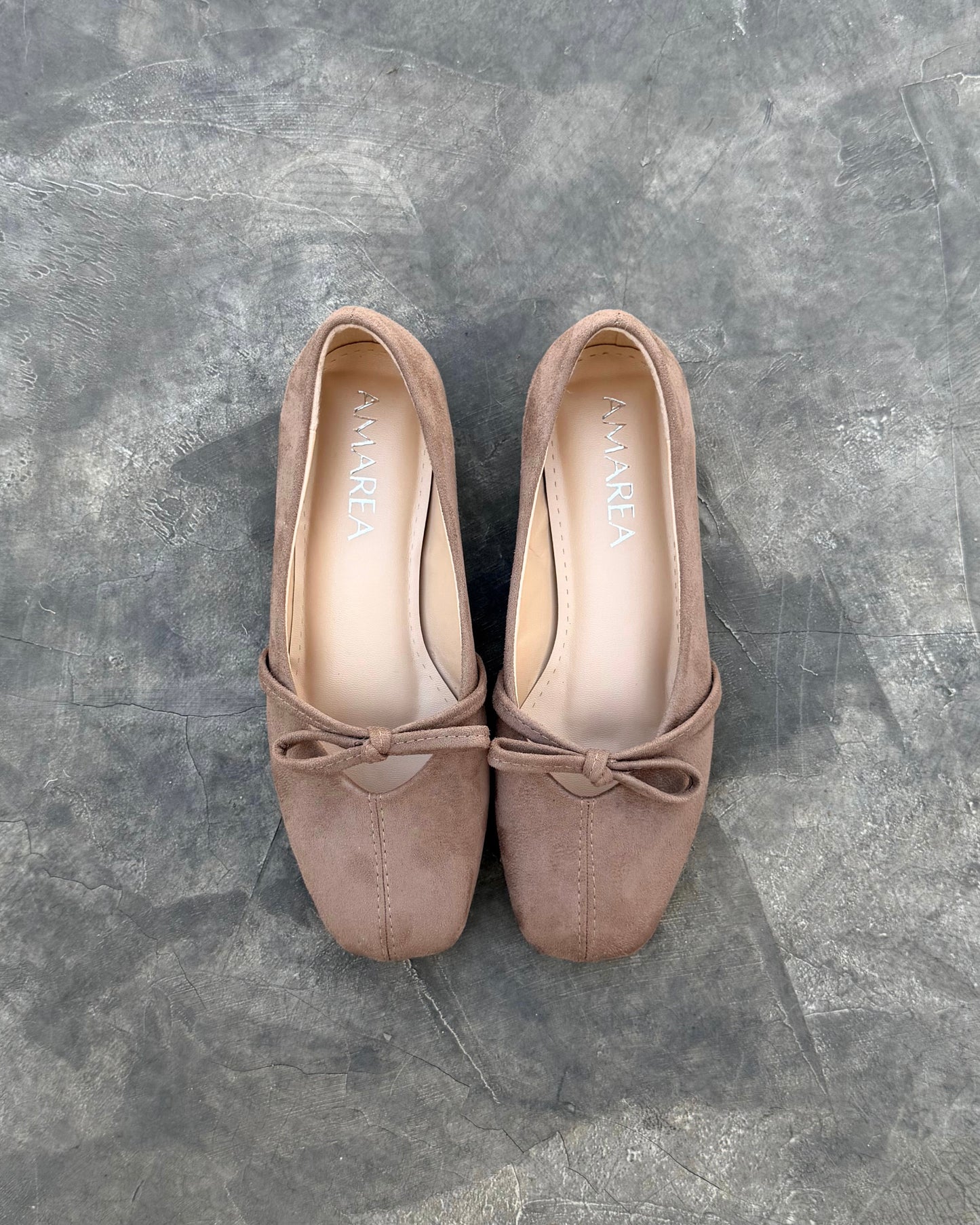 Ballerinas Amelia Taupe