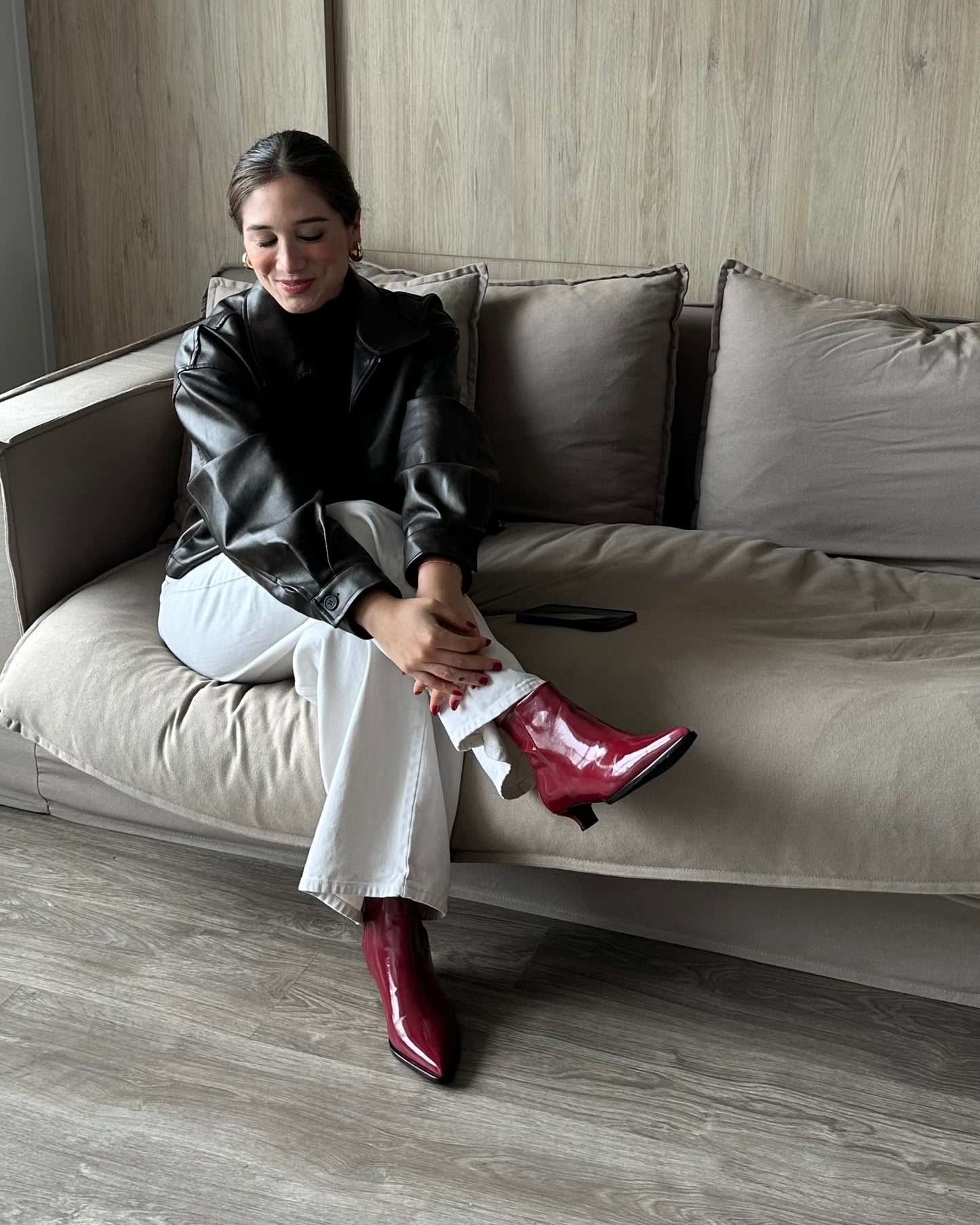 Botas Tali Red Wine