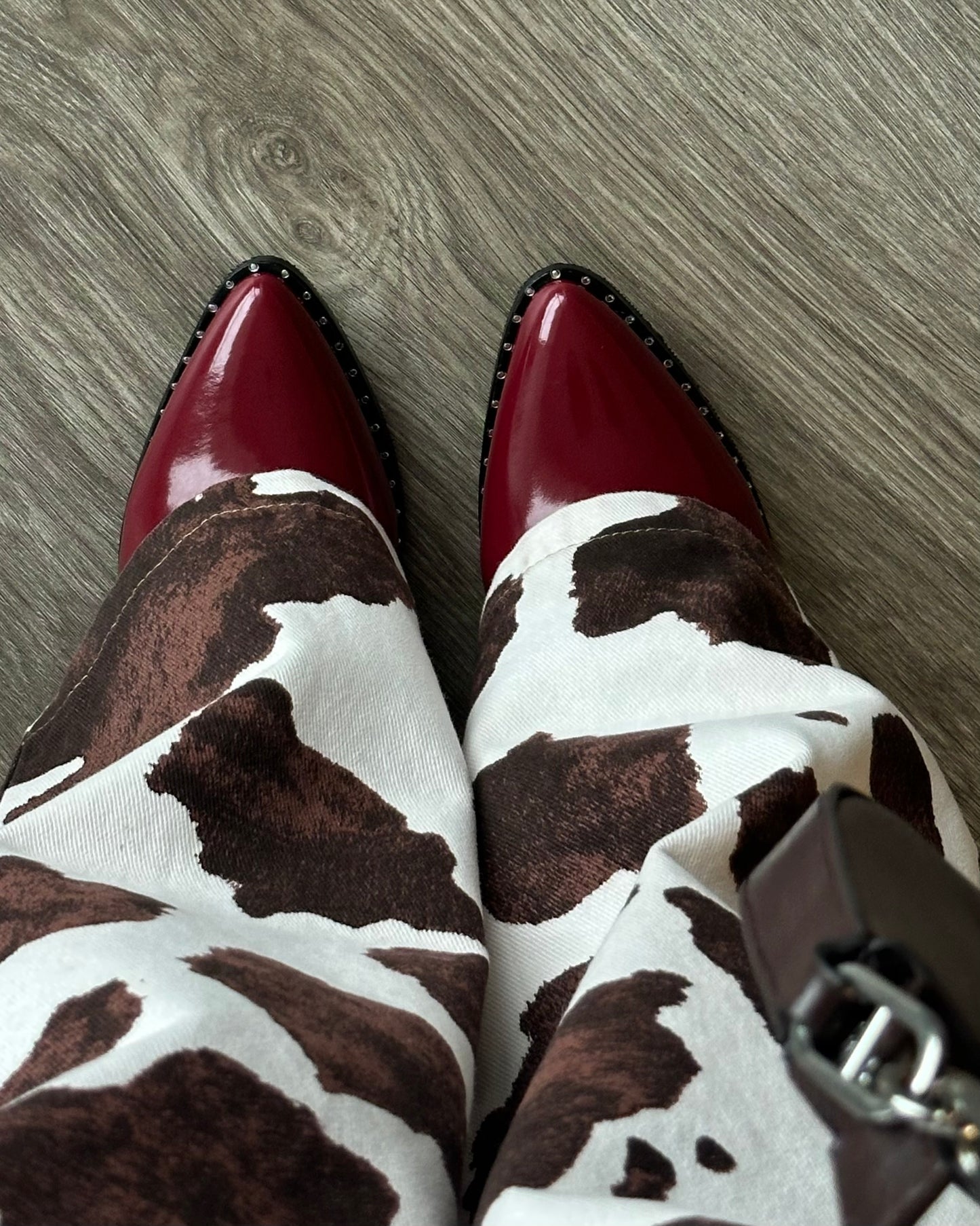 Botas Leah Red Wine
