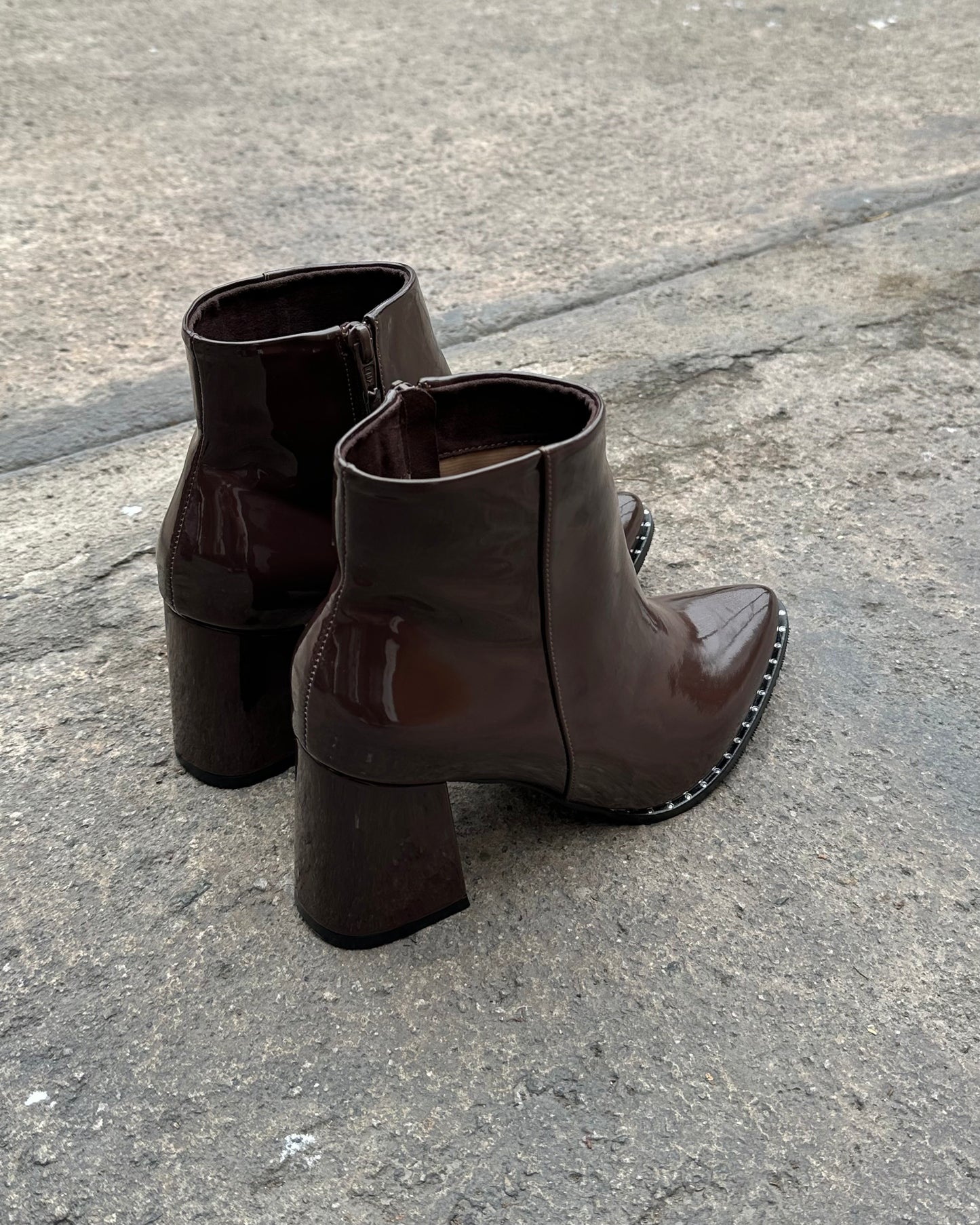 Botas Leah Brown Choco