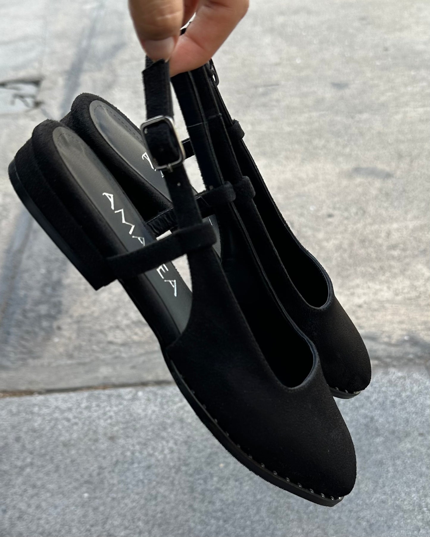 Slingbacks Mae Black