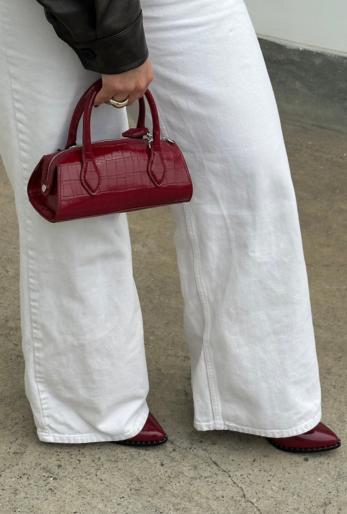 Botas Leah Red Wine