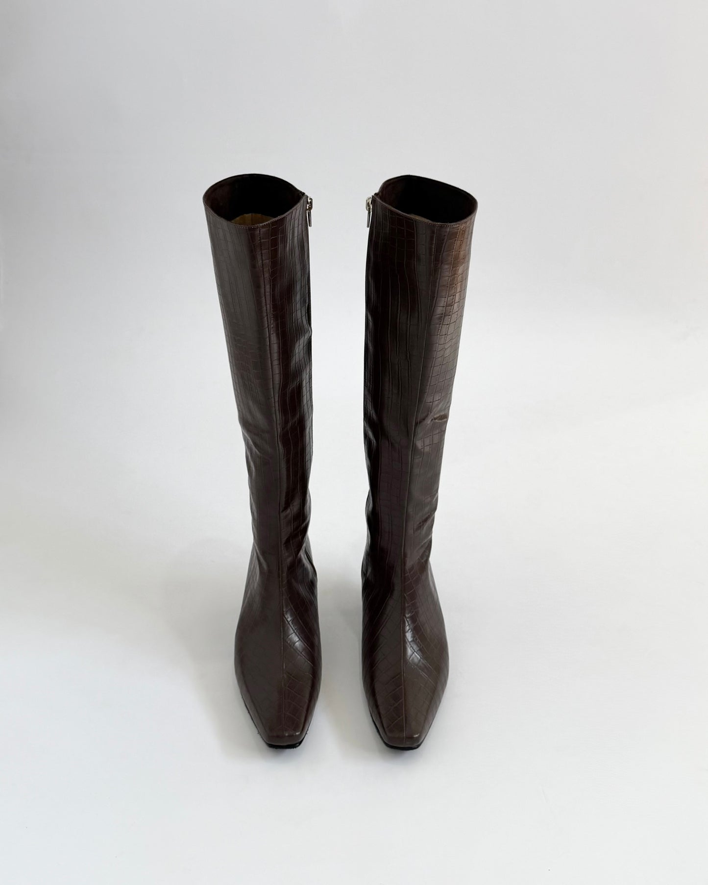 Botas Naia Croco Brown