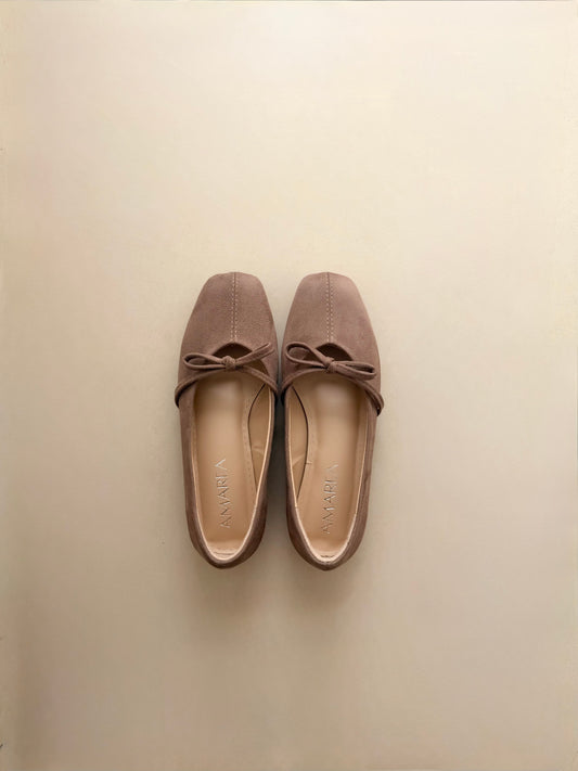 Ballerinas Amelia Taupe