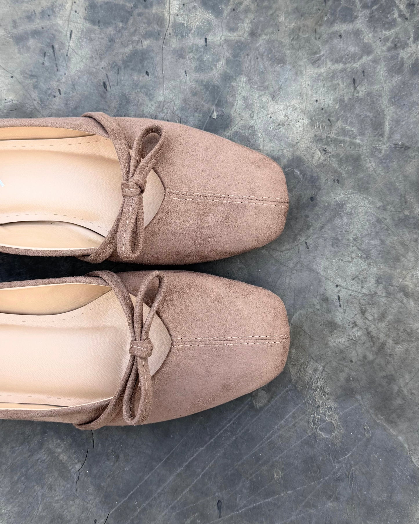Ballerinas Amelia Taupe