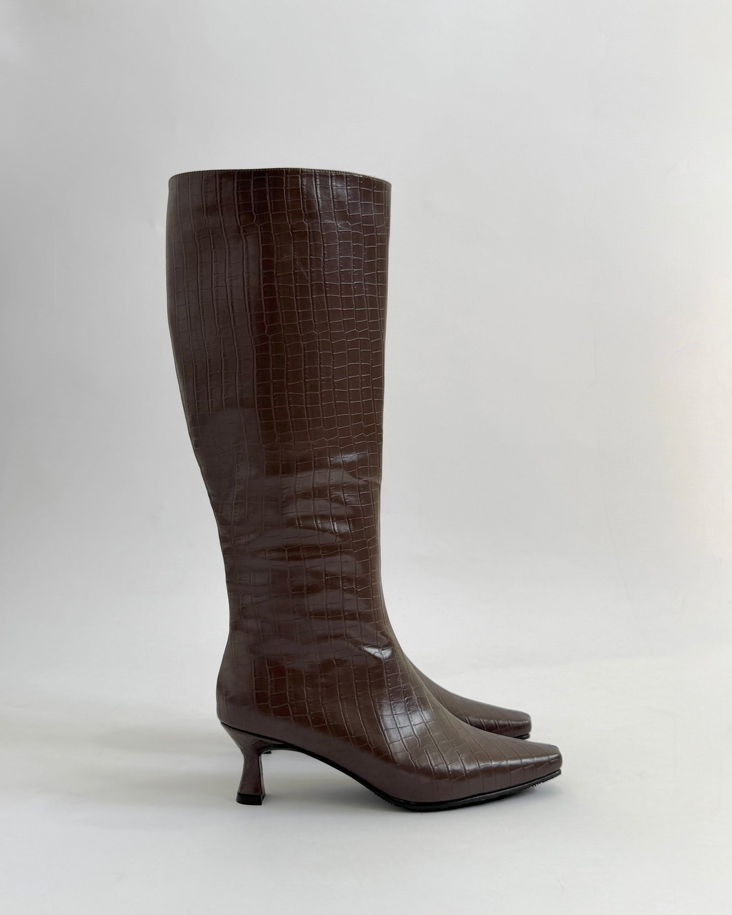 Botas Naia Croco Brown