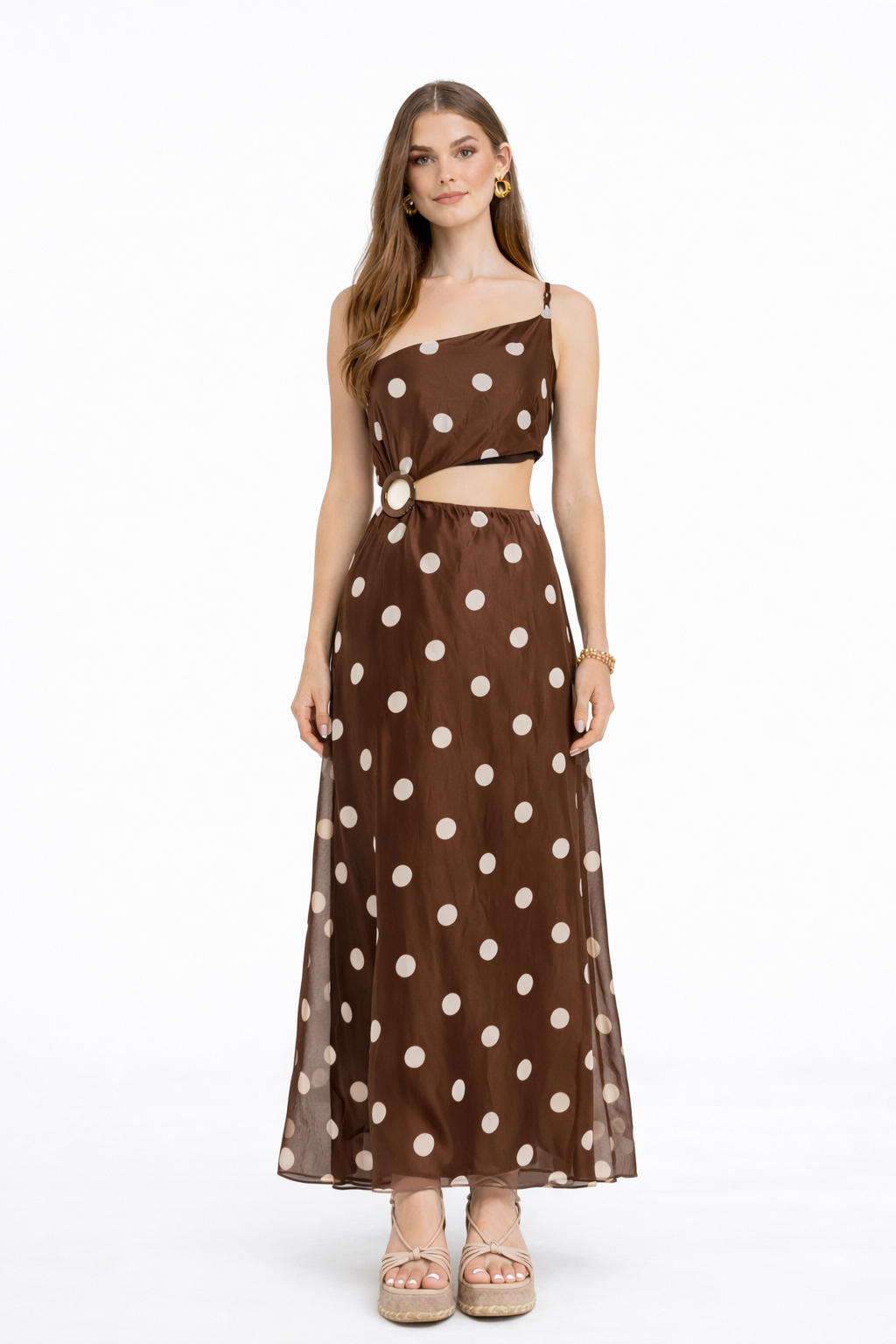 Plataformas Cuña Loana Beige