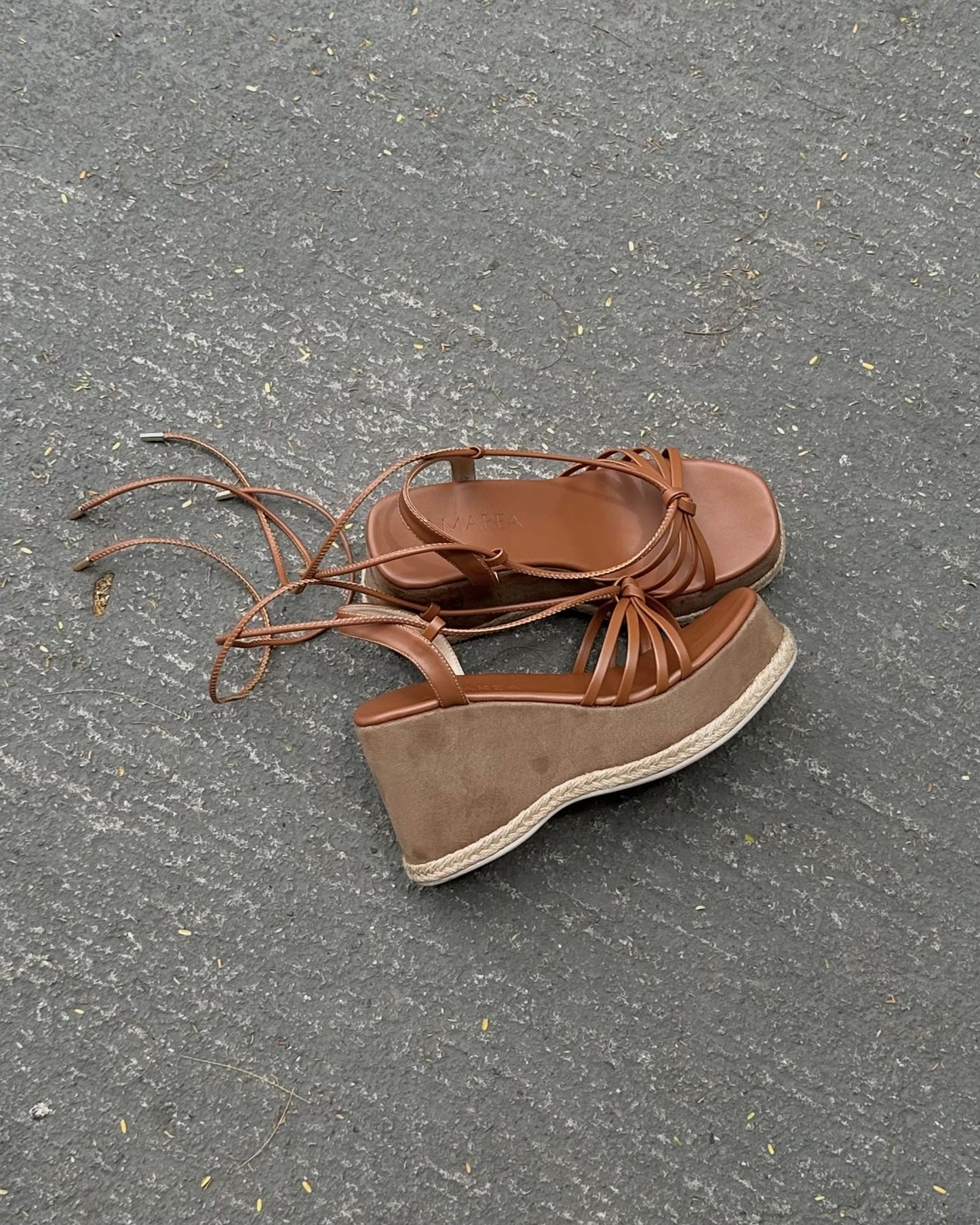 Plataformas Cuña Loana Caramel