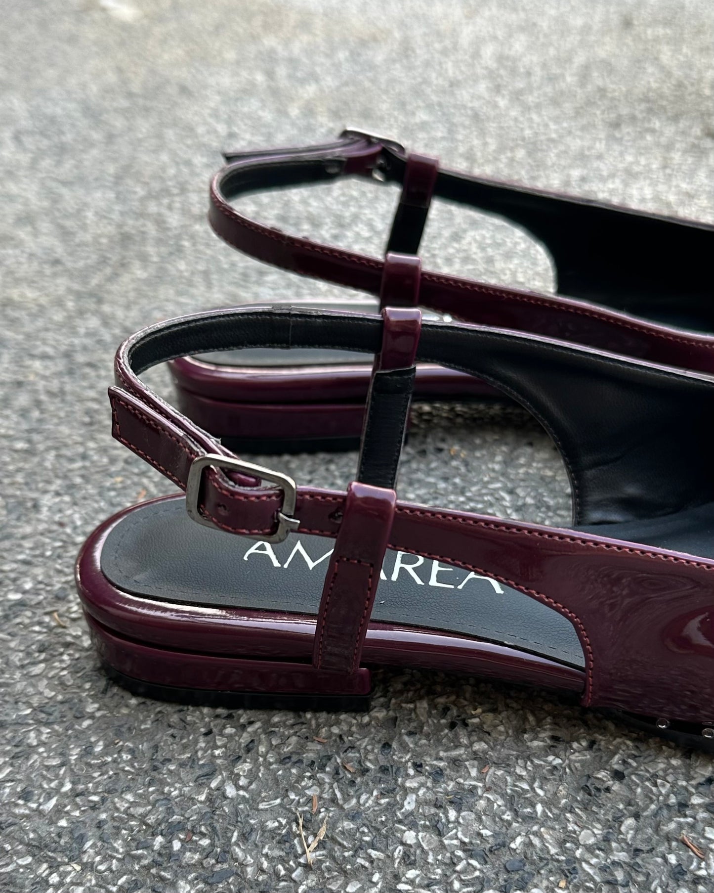 Slingbacks Mae Burgundy