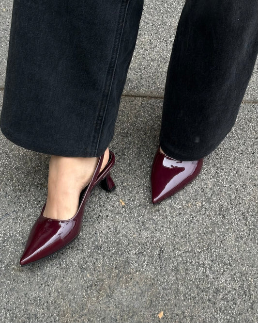 Slingbacks Lua Burgundy