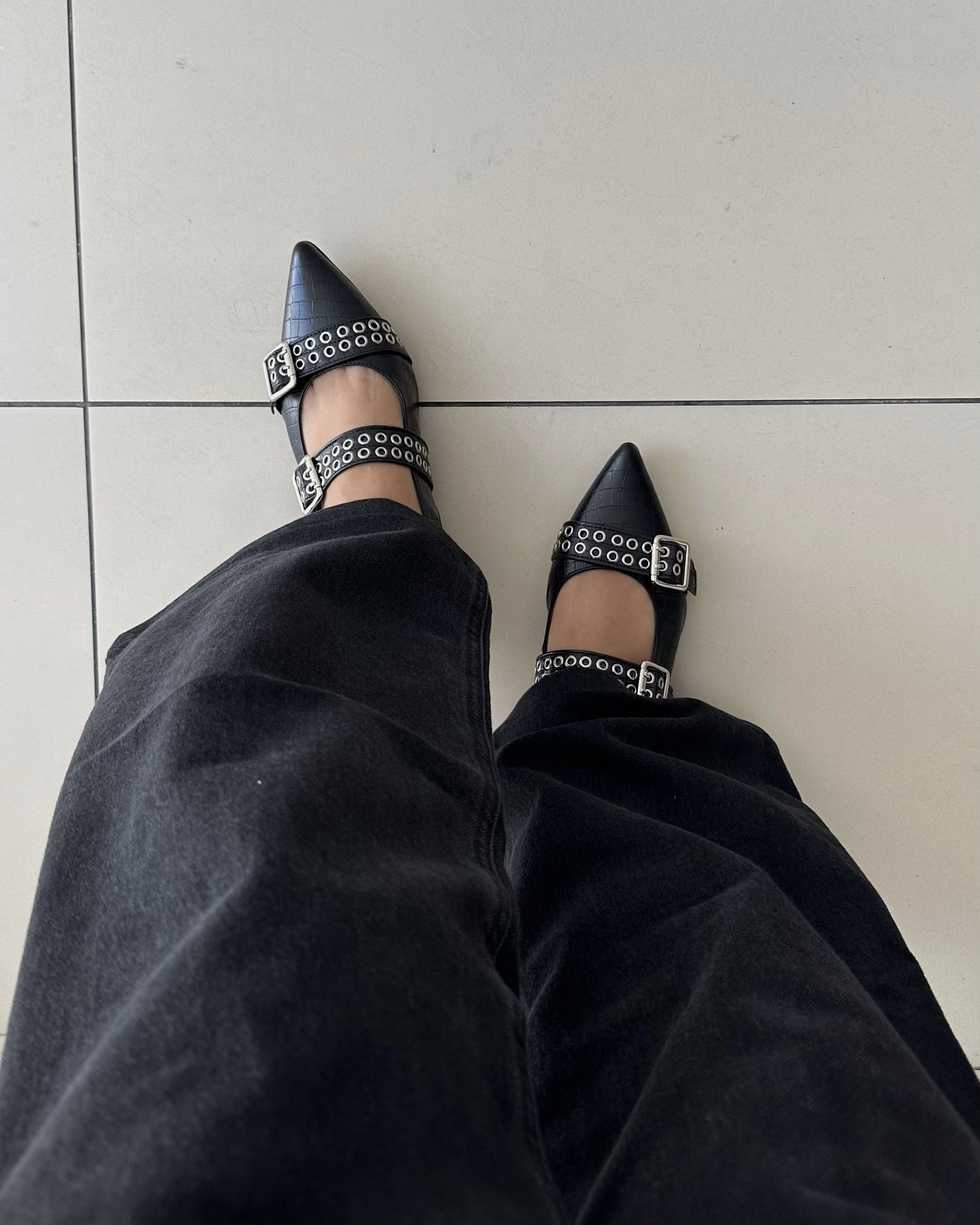 Flats Alissa Black