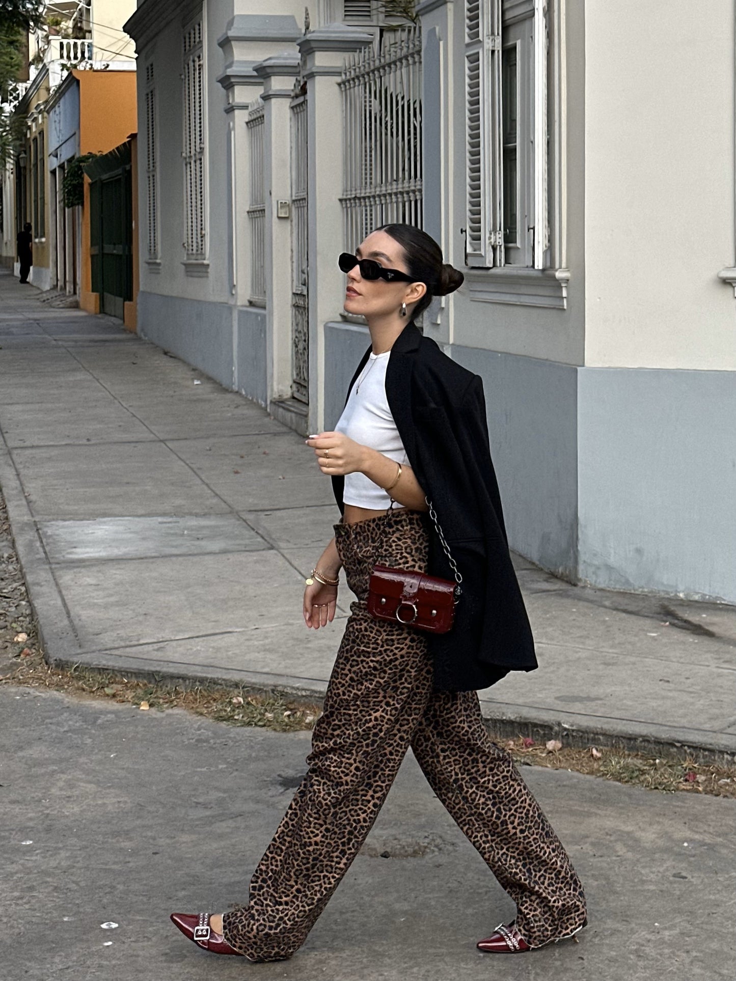 Flats Alissa Burgundy