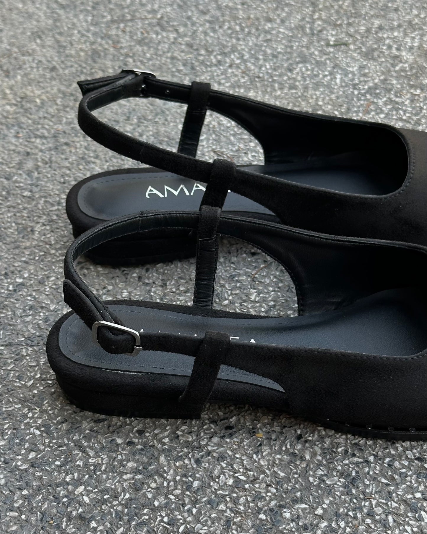 Slingbacks Mae Black