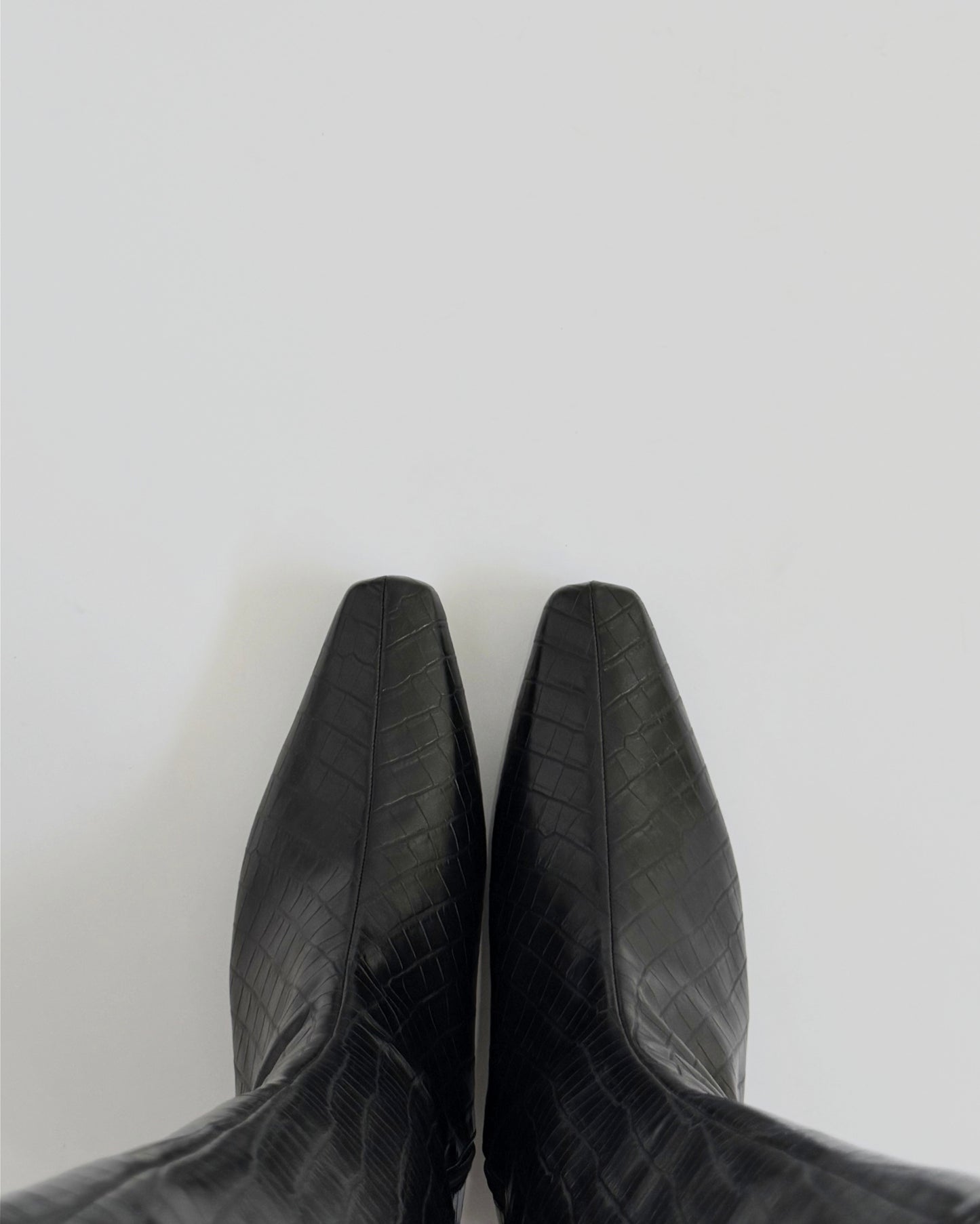 Botas Naia Croco Black
