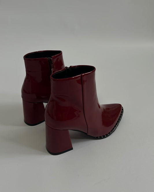 Botas Leah Red Wine