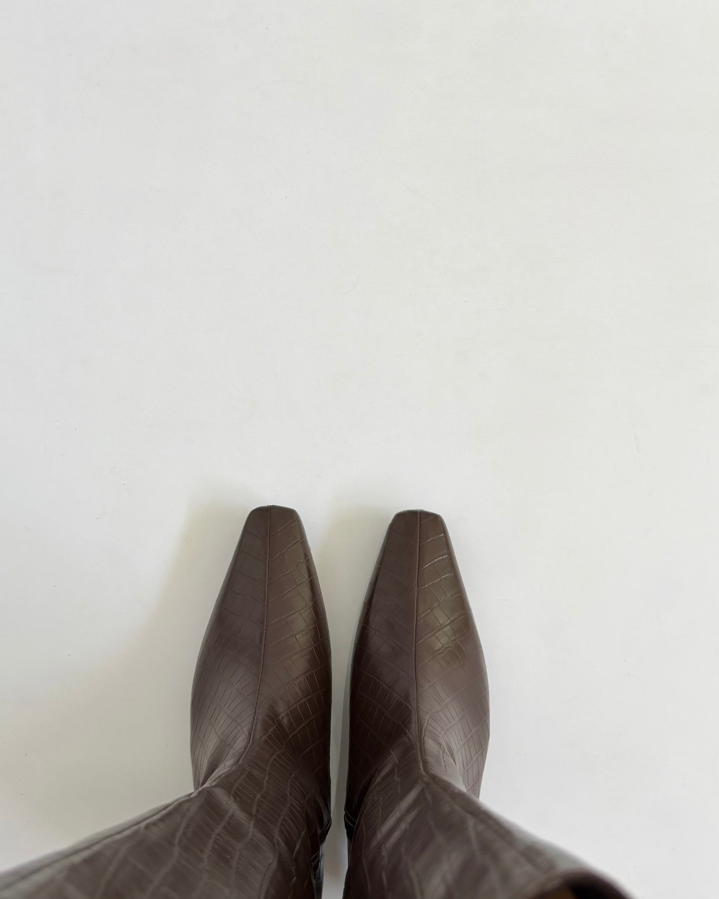 Botas Naia Croco Brown