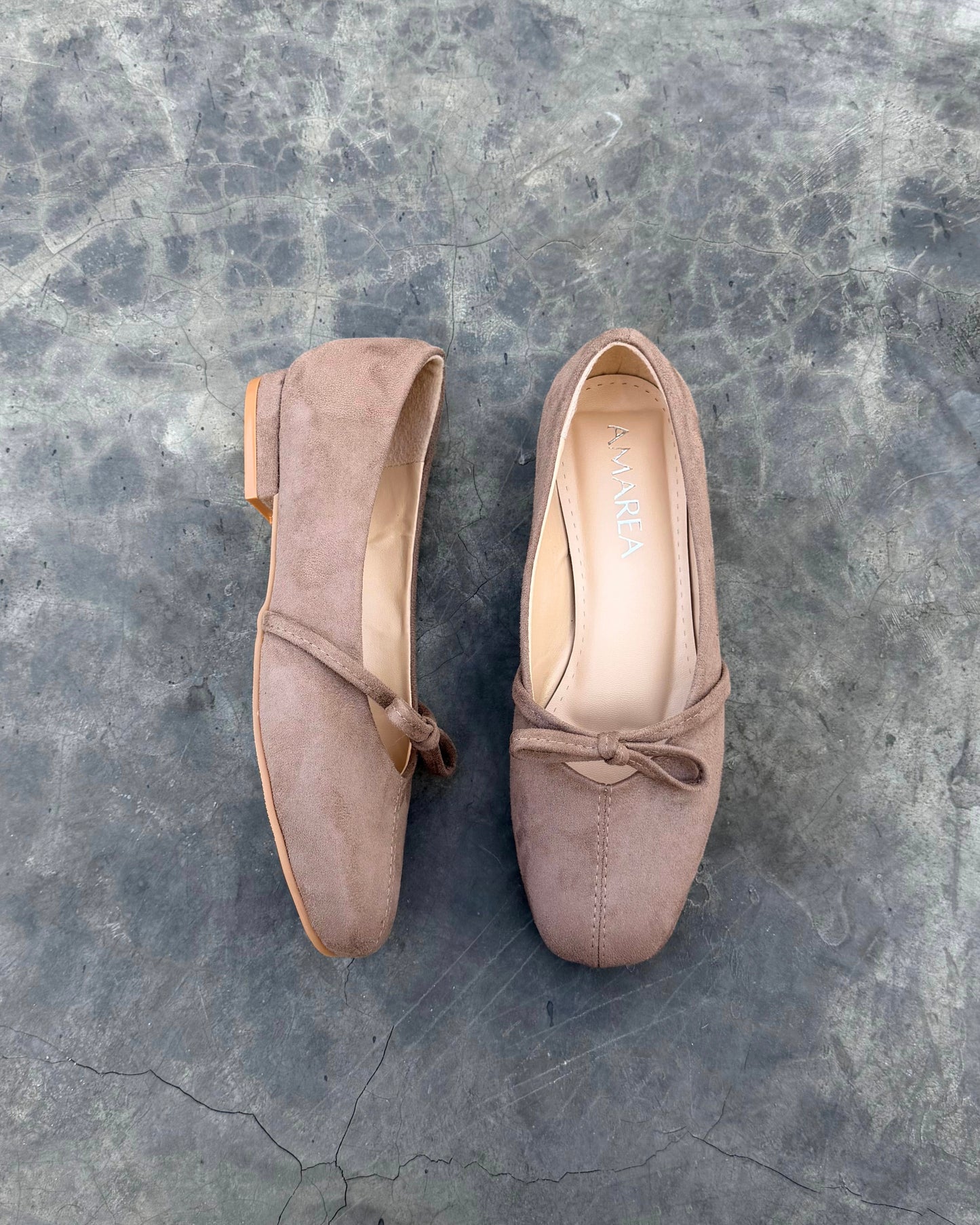 Ballerinas Amelia Taupe