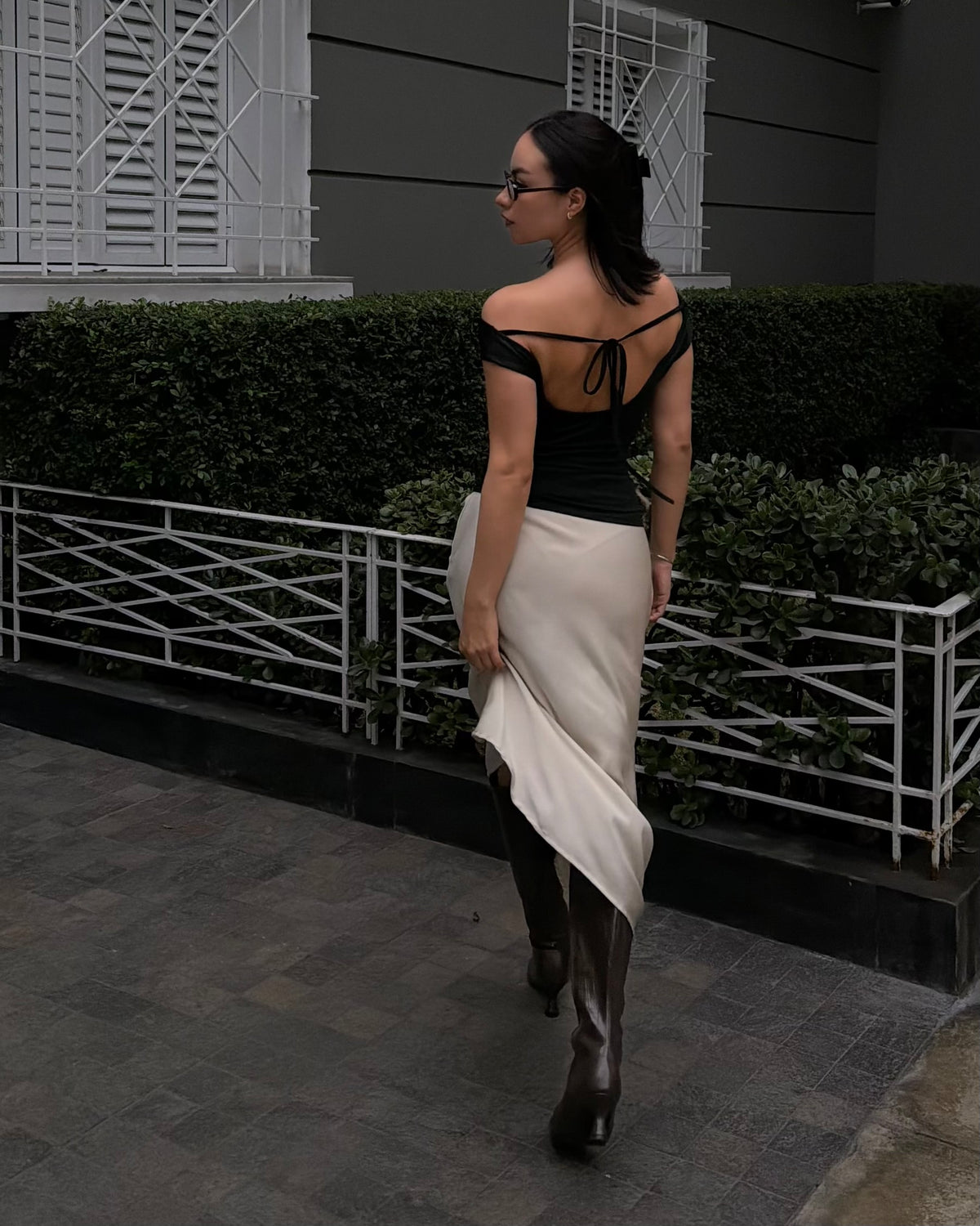 Botas Naia Croco Brown