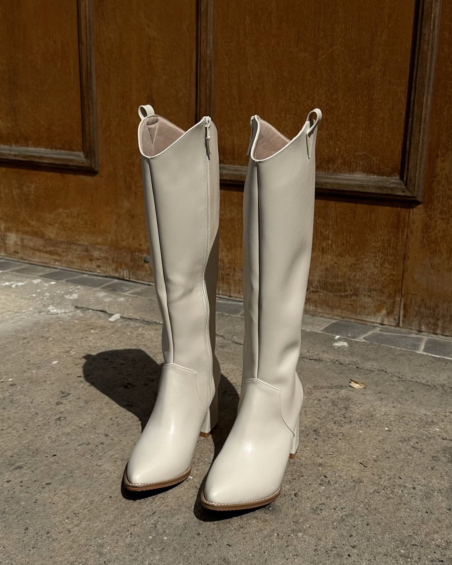 Botas Gizem Bone White