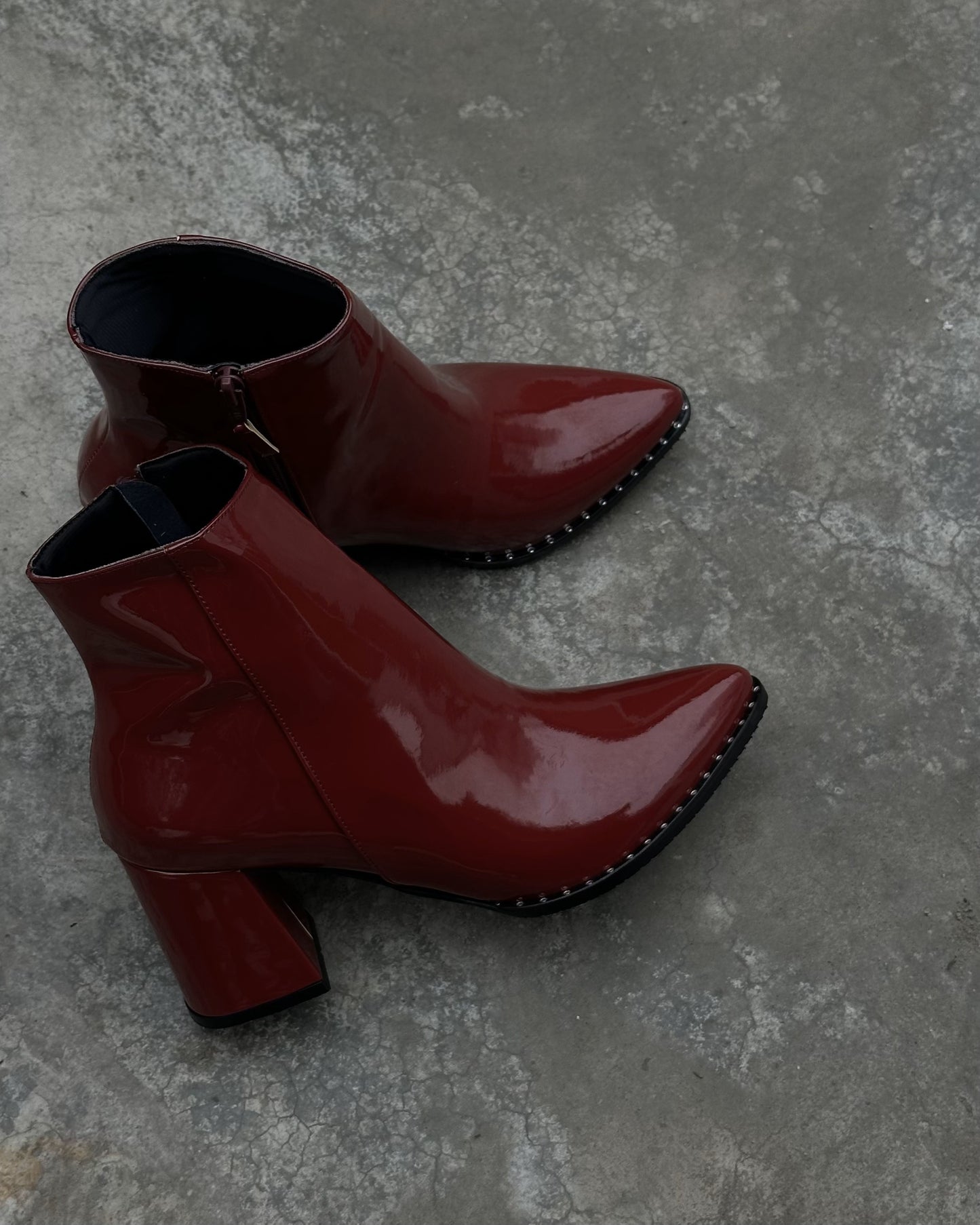 Botas Leah Red Wine