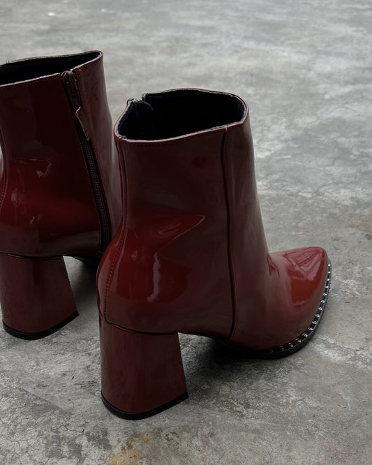 Botas Leah Red Wine