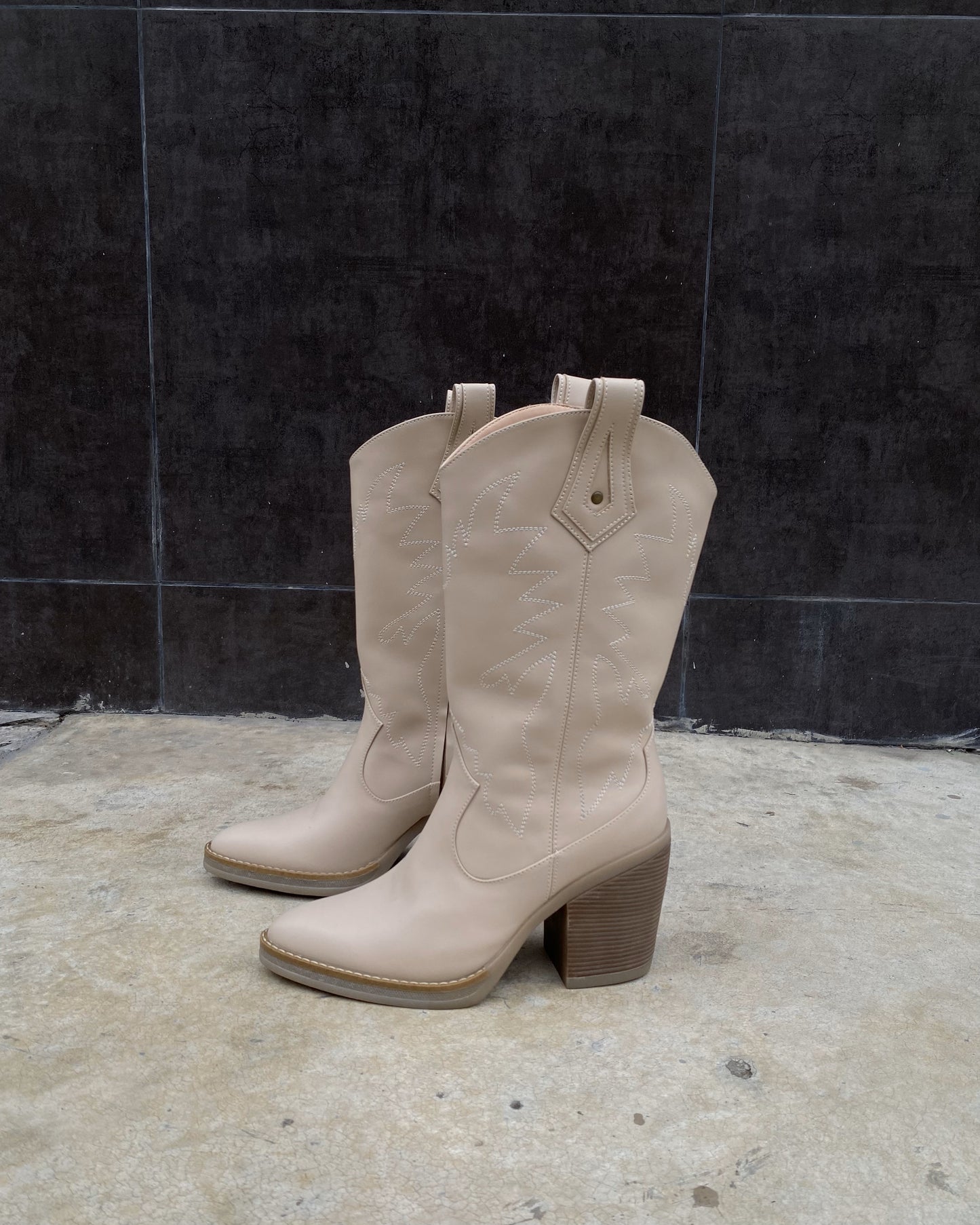 Botas Texanas Asala Beige