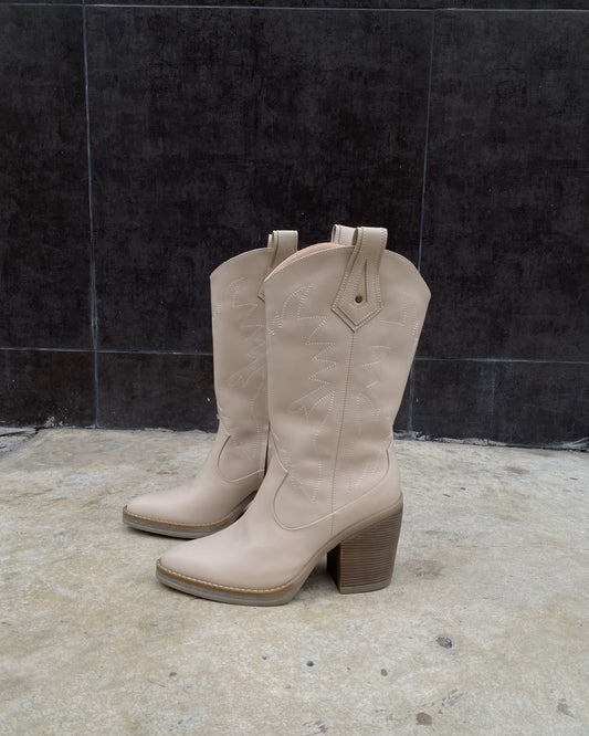 Botas Texanas Asala Beige