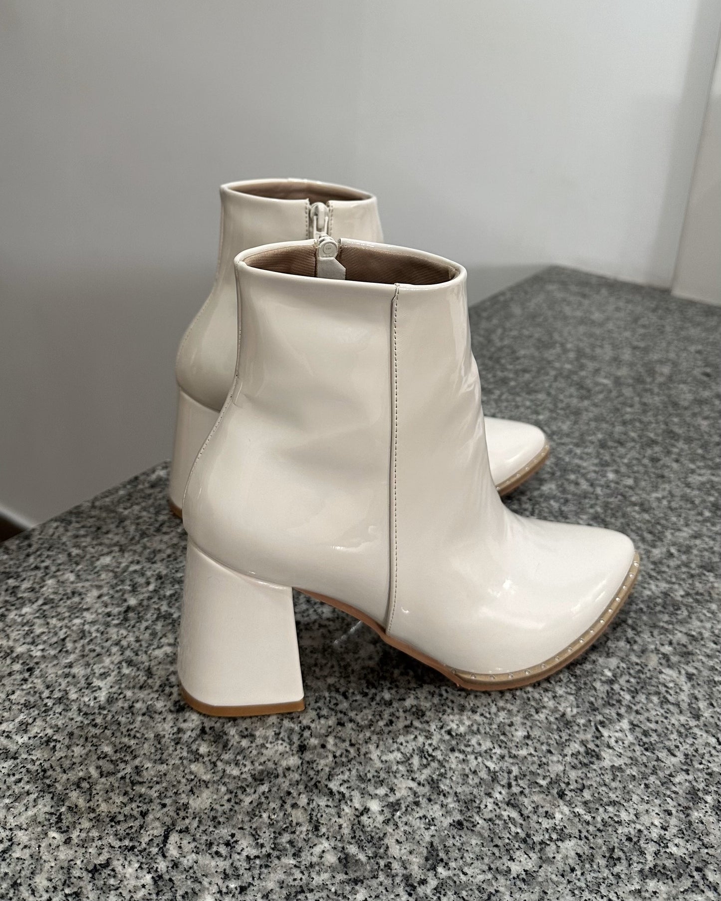 Botas Leah Bone White